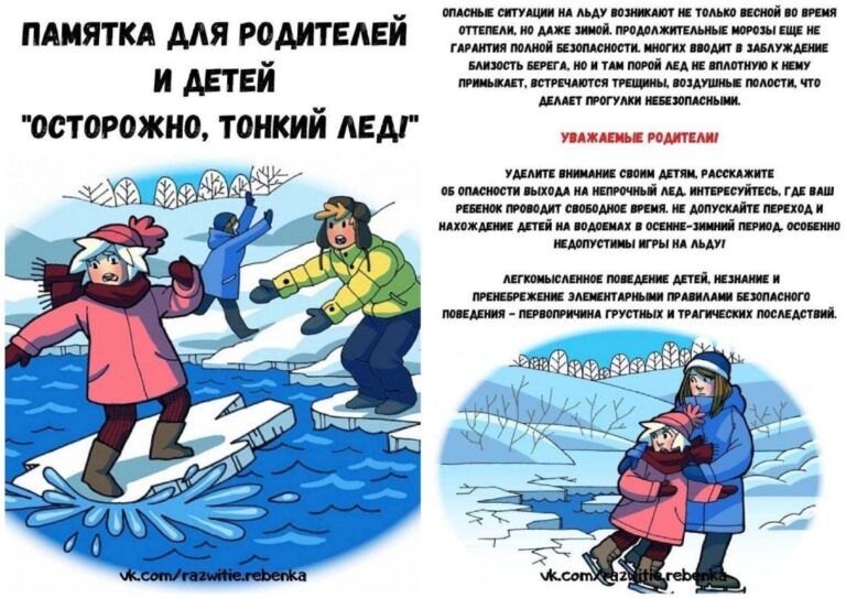 Осторожно, тонкий лёд!